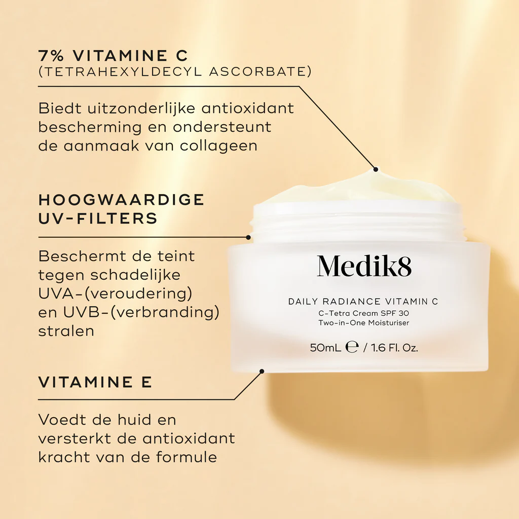 Medik8- DAILY RADIANCE VITAMIN C 50 ML - Afbeelding 3