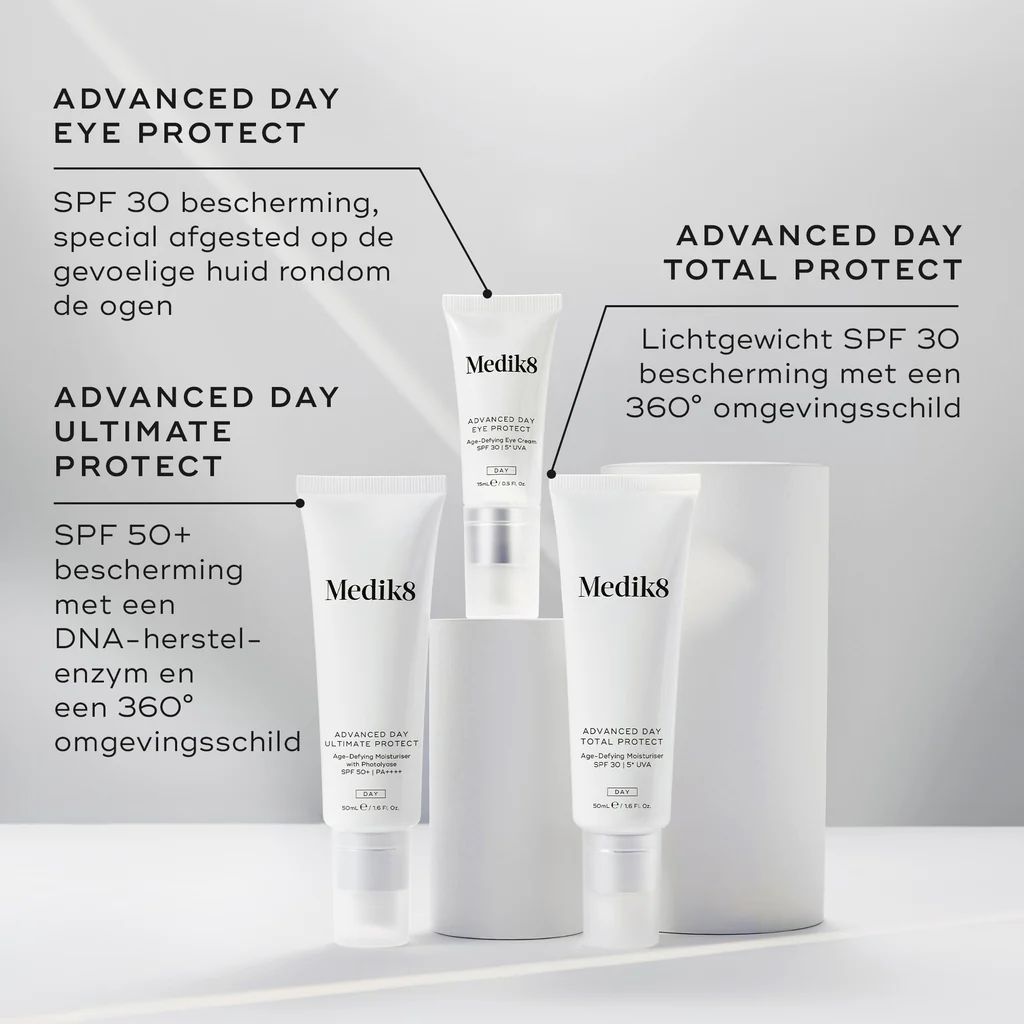 Medik8- ADVANCED DAY TOTAL PROTECT Anti-aging moisturizer SPF 30 - Afbeelding 4