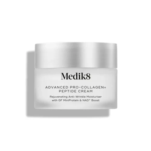 Medik8- ADVANCED PRO-COLLAGEN+ PEPTIDE CREAM Verjongende anti-rimpelcrème met MiniProtein™-groeifactor en NAD+ voor een langere levensduur