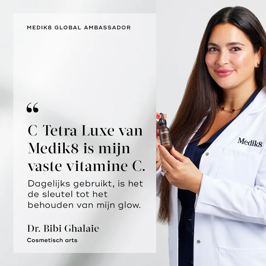 Medik8- C-TETRA LUXE Lipide 14% Vitamine C Versterkend Serum voor een Stralende Huid - Afbeelding 3