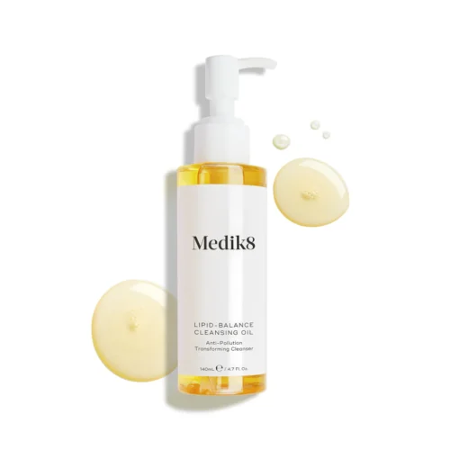 Medik8 - LIPID-BALANCE CLEANSING OIL Make-upverwijderende reinigingsolie die verandert in melk met moringa en omega-6