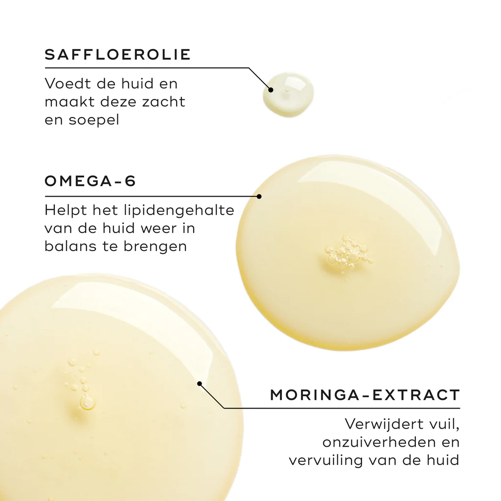Medik8 - LIPID-BALANCE CLEANSING OIL Make-upverwijderende reinigingsolie die verandert in melk met moringa en omega-6 - Afbeelding 3