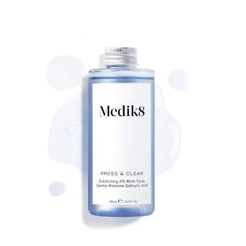 Medik8- PRESS & CLEAR REFFIL Poriënverfijnende tonic met 2% BHA en ingekapseld salicylzuur